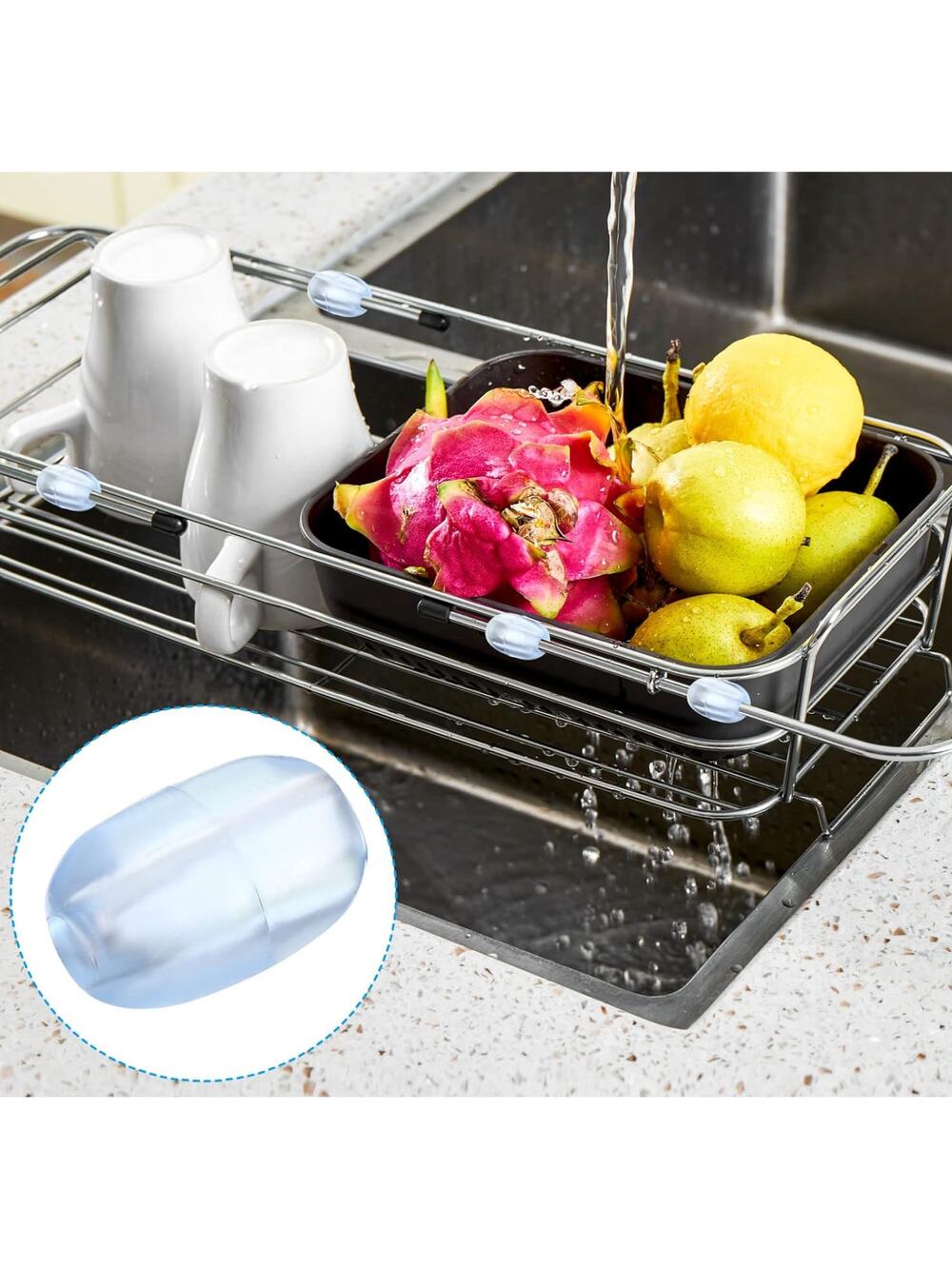 Kitchen Sink Rack Feet 40pcs Set NEW